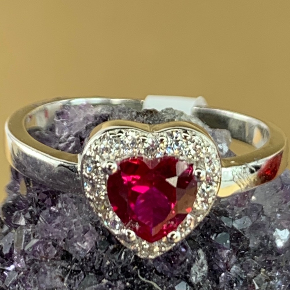 Simply Silver Simply Brilliant Ring Size 8